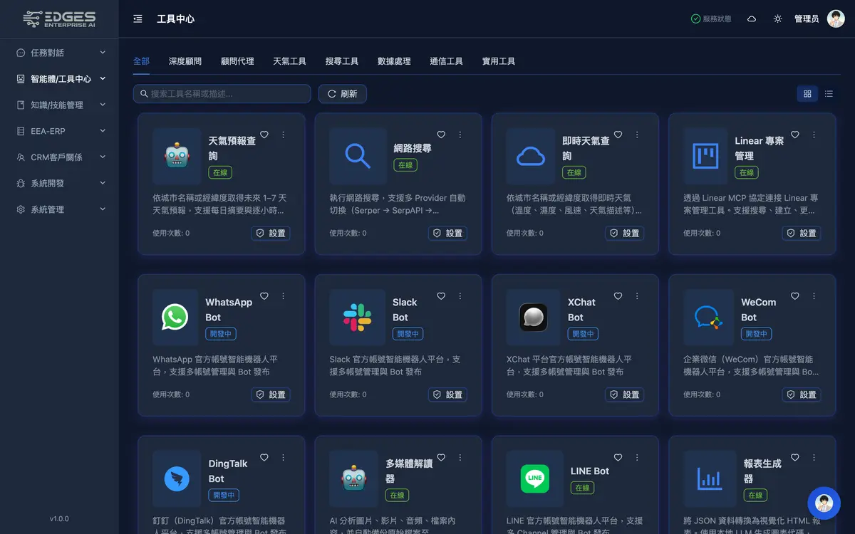 工具中心